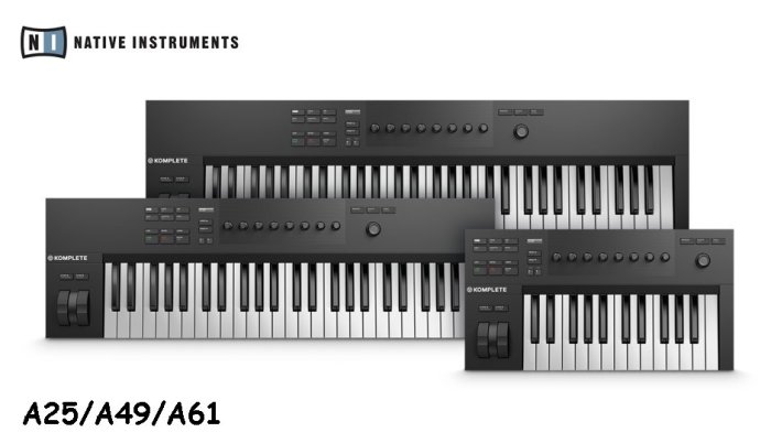 『立恩樂器』免運 NI Komplete A49 49鍵主控鍵盤 Native Instruments MIDI鍵盤