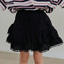 5~11 ♥裙子(BLACK) ELLYMOLLY-2 24夏季 ELM240402-114『韓爸有衣正韓國童裝』~預購