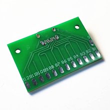 TYPE-C母頭測試板USB 3.1帶PCB板24P母座 連接器轉接板測電流導通 A20 [369296]