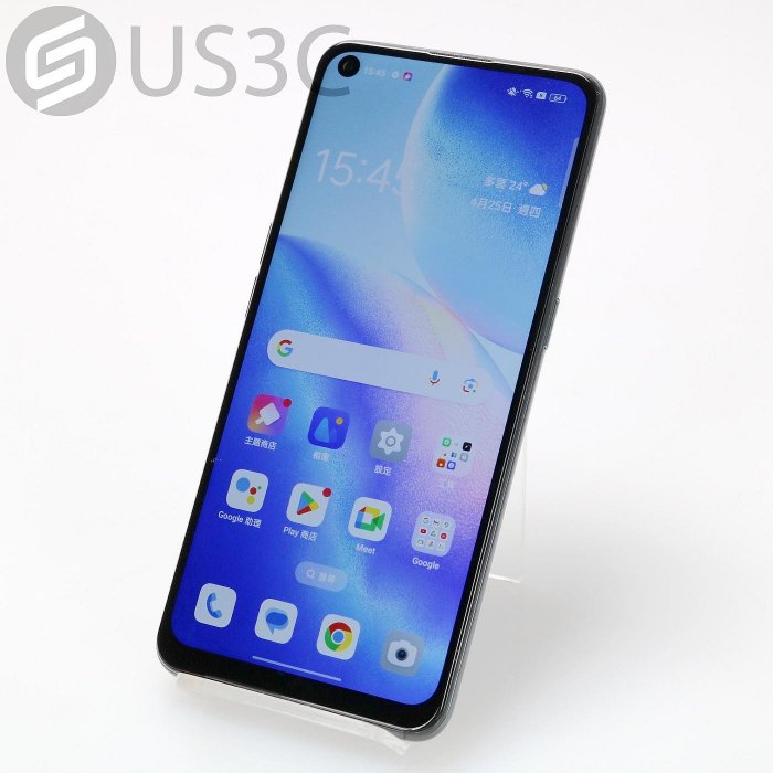 【US3C-桃園春日店】【一元起標】公司貨 OPPO Reno5 5G 8G/128G CPH2145 黑 螢幕指紋辨識 臉部解鎖 4G+5G雙卡雙待 二手手機