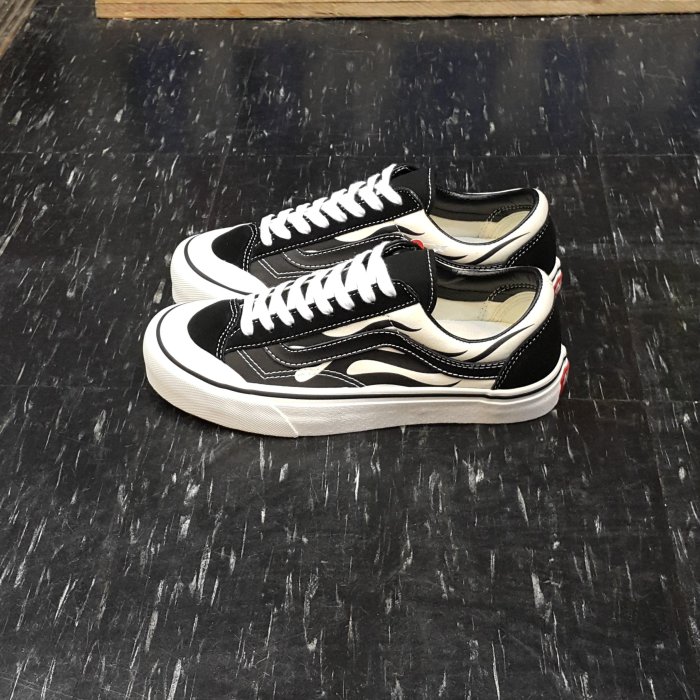 VANS Style 36 SF Old Skool Flame 米白色 黑色 火焰 鞋墊 板鞋 VN0A3ZCJROF