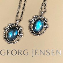 【小麥的店】限量版＊售完*GEORG JENSEN 喬治傑生2021年年度項鍊~拉長石