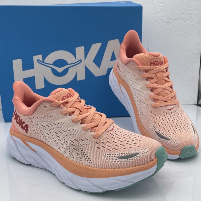 Hoka One One Clifton 8 男女路跑鞋 減震跑步鞋 HOKA跑鞋 馬拉鬆 輕量跑鞋 回彈厚底 平穩防滑