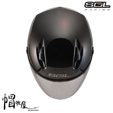 【帽牧屋】SOL SL-27Y 四分之三罩安全帽 小頭圍 輕量化 女生 3/4 半罩 黑