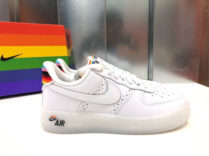 Nike Air Force 1 Betrue 2020 CV0258-100 彩虹全新現貨22.5-23.5cm 小