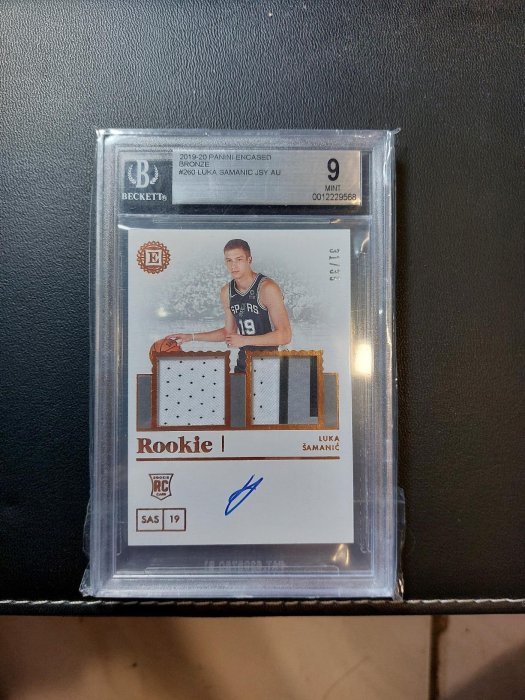 2019-2020 luka samanic encased auto rc /35