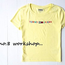 【TH女生館】【TOMMY JEANS彩色LOGO刺繡短袖T恤】【TOMG002J3】(XS)