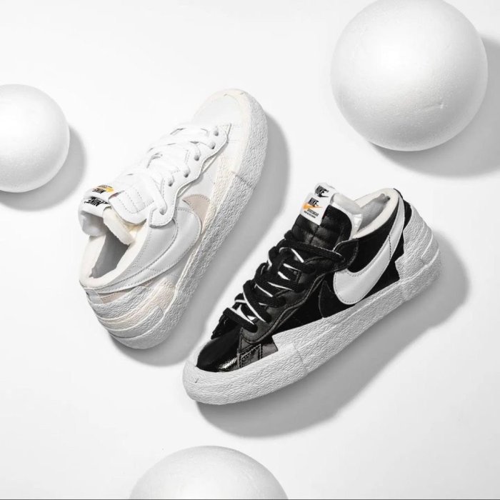 Sacai x Nike Blazer Low 雙勾解構漆皮DM6443-100 001 | Yahoo奇摩拍賣