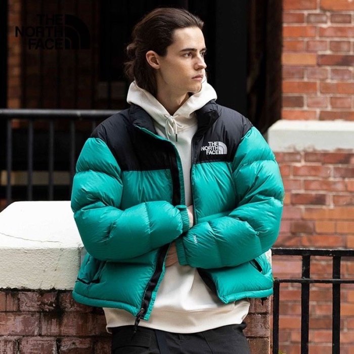 全新台灣公司貨￼The North Face M 1996 RETRO NUPTSE 男款羽絨外套 瓷綠尺寸USA：M號=亞洲尺寸：L號