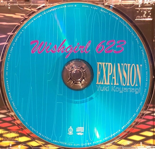 小柳 ゆき／小柳由紀-『EXPANSION』第二張日版專輯CD(絕版珍藏品)~愛情、can't hold me back