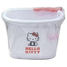 小花花日本精品♥ Hello Kitty 小型車用家用置物桶 收納桶 垃圾通 萬用通88903606