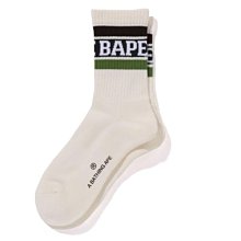 【日貨代購CITY】2024SS A BATHING APE BAPE LINE SOCKS 條紋 字體 襪子 長襪 3色 現貨