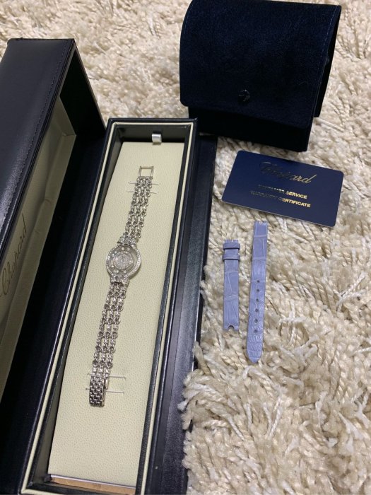 CHOPARD HAPPY DIAMONDS 蕭邦極美名錶 蝴蝶結滿天星鑽錶