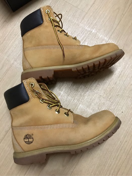 二手美品。TIMBERLAND黃色靴6.5號| Yahoo奇摩拍賣