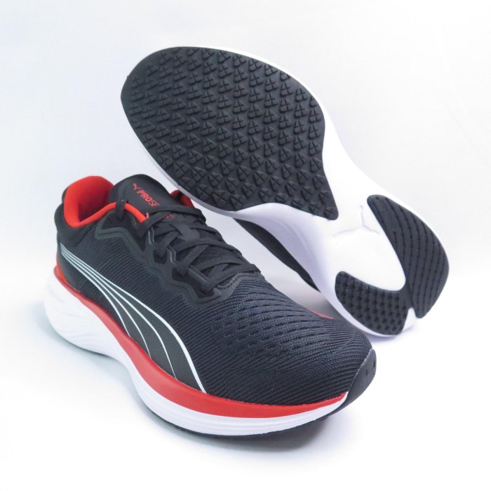 PUMA 37877701 Scend Pro Engineered 男 慢跑鞋 黑x紅白【iSport愛運動】