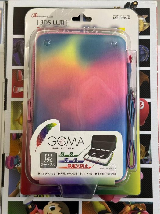 全新 任天堂 胡麻稔雄 GOMA監修 3DSLL用收納包22080