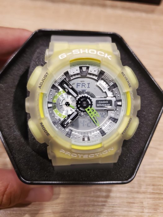 CASIO G-SHOCK GA-110LS-1A 全新正品公司