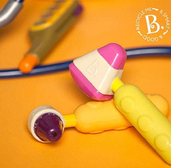 【子供の部屋】美國B.TOYS 達特醫生診療箱 兒童 玩具