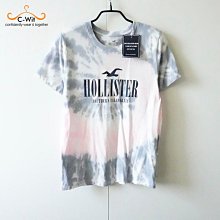 ╭＊一元起標～當 我 們 在 衣 起C-WIT＊╯全新專櫃hollister暈染英文字樣上衣S