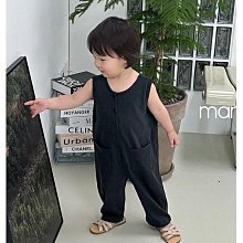 XS~XL ♥連身衣(墨色) MAMAMI-2 24夏季 MMI240416-007『韓爸有衣正韓國童裝』~預購