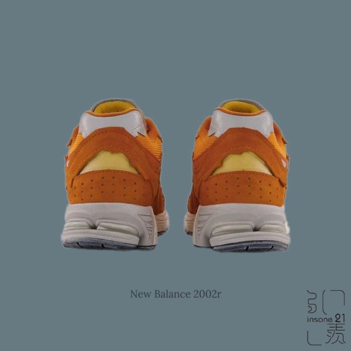 NEW BALANCE 2002R 結構破壞結構橘夕陽橘情侶M2002RDE | Yahoo奇摩拍賣