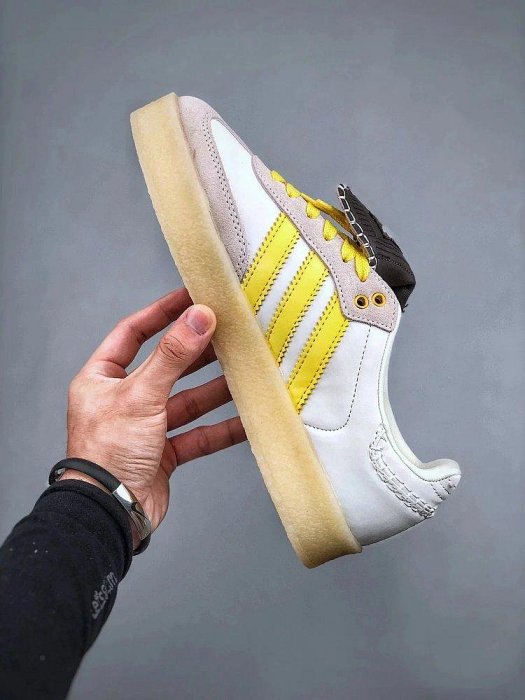 【換糖鋪子】阿迪達斯 Adidas Originals Samba x Wales Bonner 聯名復古低幫休閑運動慢跑鞋 ID0217