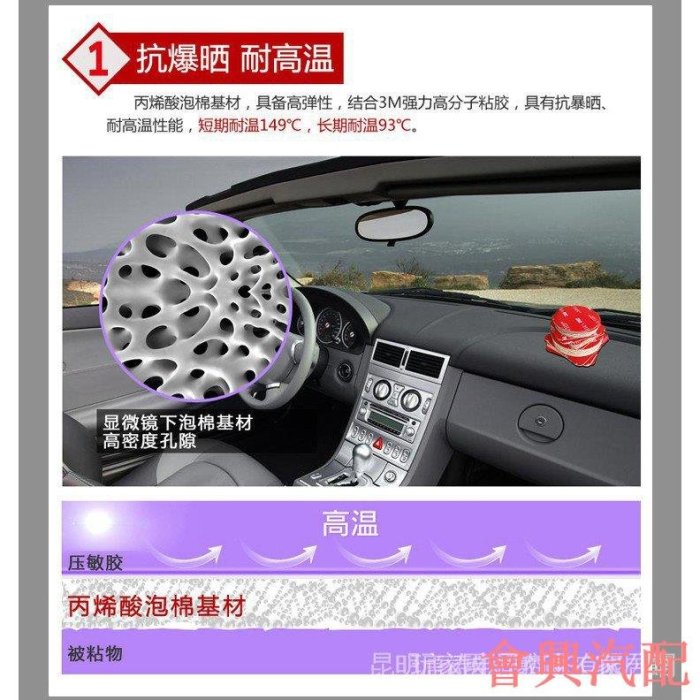 小米米家1S行車記錄器車用吸盤支架通用配件3M VHB耐高溫小巧牢固