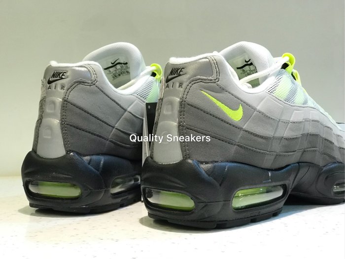 現貨- Nike Air Max 95 OG Neon 原版全氣墊螢光綠10.5 木村拓哉554970