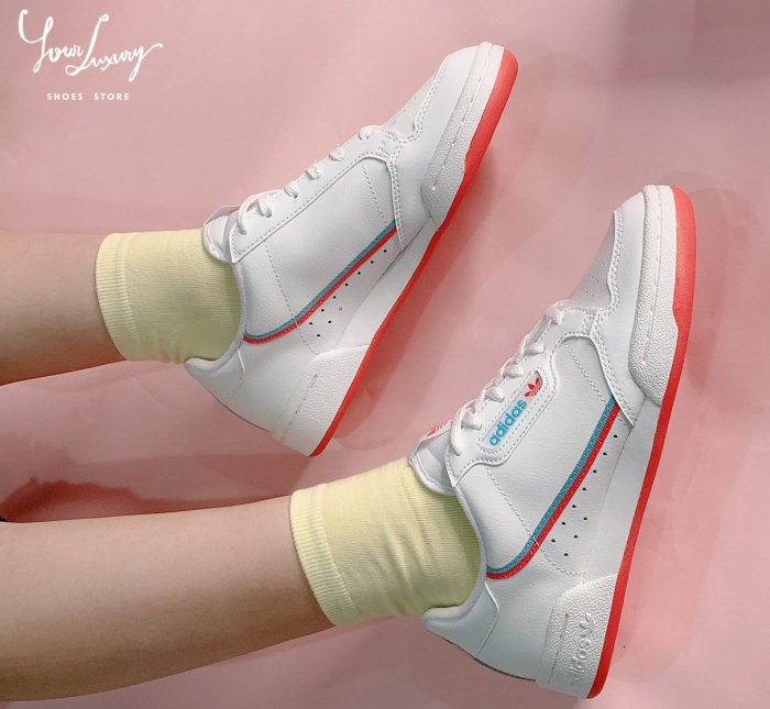 【Luxury】現貨 Adidas Continental 80 X 玩具總動員 叉奇 FORKY 大童 親子鞋 女款