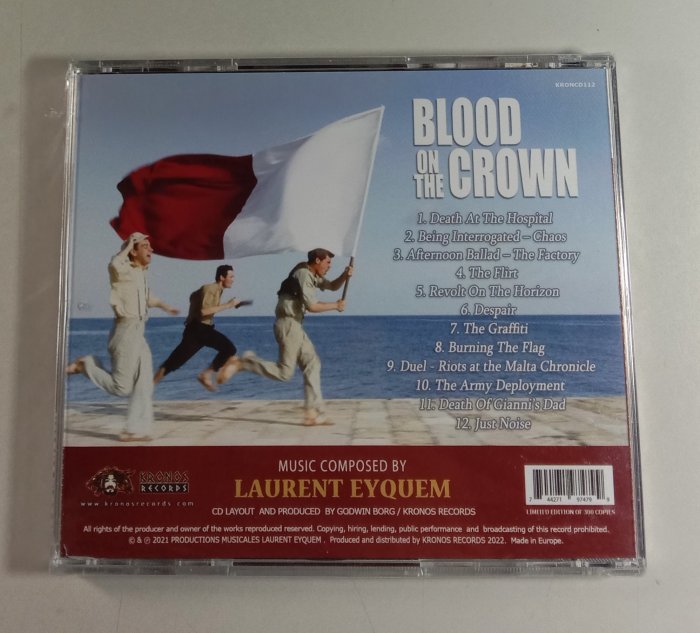 血染王冠 Blood on the Crown-  Laurent Eyquem,全新歐版,Eur307