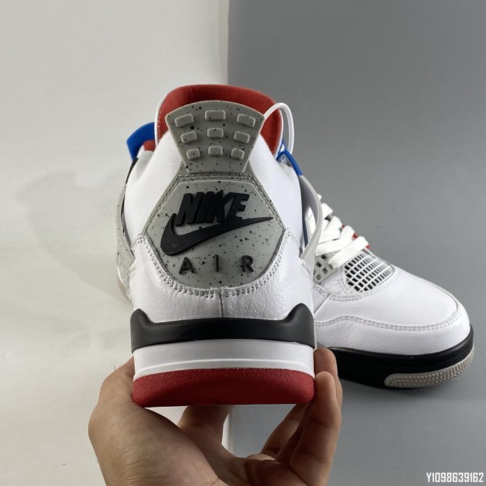 Air Jordan 4 Tattoo“What The”AJ4 紅藍 鴛鴦 籃球鞋 CI1184-146 40-46