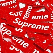 【日貨代購CITY】SUPREME 防水 box logo 貼紙 亮面 紅色 一組五張 現貨