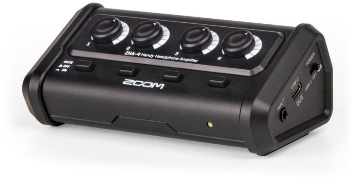 【eYe攝影】現貨 Zoom ZHA-4 耳機放大器 電池供電 耳機擴大機 監聽 USB-C 錄音 播客 錄音 直播