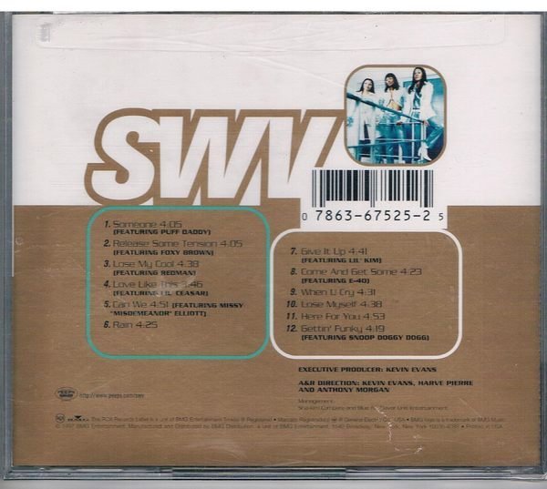 [鑫隆音樂]西洋CD-SWV RELEASE SOME TENSION 美聲姐妹:放輕鬆 (全新)免競標