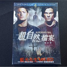 [DVD] - 超自然檔案 : 第四季 Supernatural 六碟精裝版 ( 得利公司貨 )