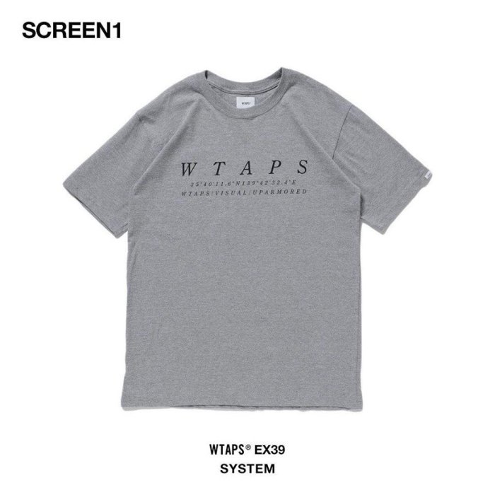 【日貨代購CITY】2019AW WTAPS SYSTEM S/S TEE 目錄隱藏 短T 現貨