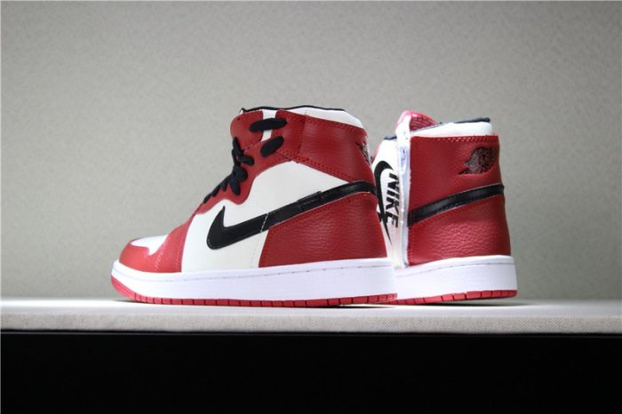 Air Jordan 1 Rebel “Chicago”紅白 經典 拉鏈 時尚 休閒運動籃球鞋 男鞋 AT4151-100