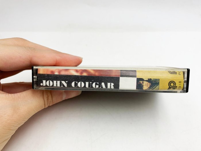 (小蔡二手挖寶網) 約翰庫格 JOHN COUGAR／拍譜唱片 卡帶 錄音帶 品項及內容物如圖 低價起標