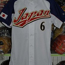 貳拾肆棒球--限定 Mizuno pro 2006WBC日本代表多村仁志主場球員版球衣