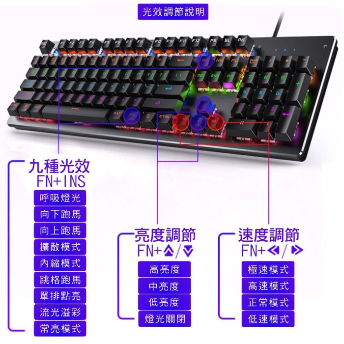雙拼色 真機械電競鍵盤 可換軸 機械鍵盤 電腦鍵盤 電競鍵盤 鍵盤 黑軸 青軸