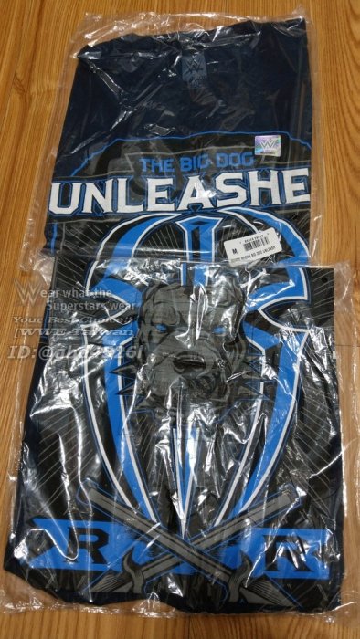 [美國瘋潮]正版WWE Roman Reigns Big Dog Unleashed Tee 惡犬爆發RR最新款衣服熱銷