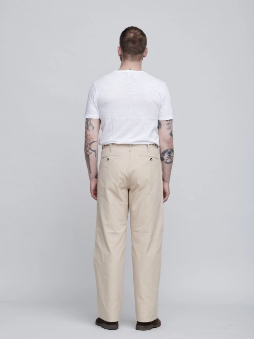 少穿，近全新20SS AURALEE WASHED FINX LIGHT CHINO PANTS 4號| Yahoo 