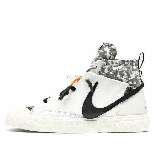 代購】NIKE x READYMADE BLAZER MID WHITE 白黑高幫運動籃球鞋