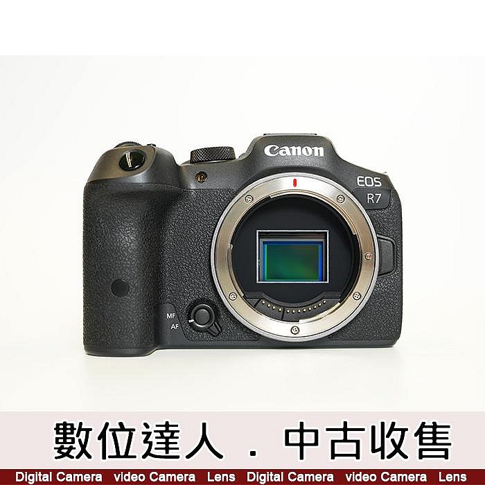 數位達人中古．Canon EOS R7 單機身 / APS-C /公司貨保固內 品相良好SH8897