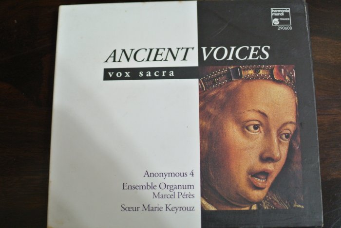 CD ~ ANCIENT VOICES VOX SACRA ~ 1995 HARMONIA MUNDI 290608