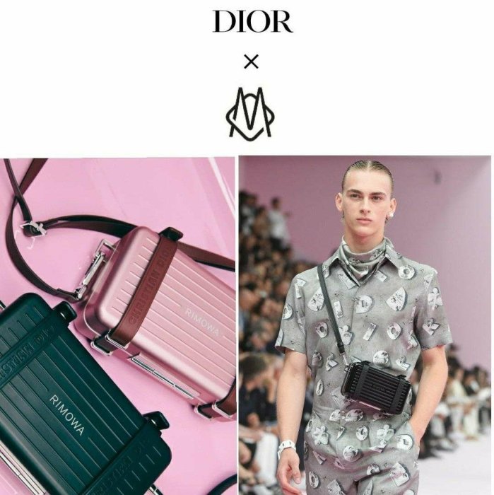 DIOR × RIMOWA 聯名限量款 行李小斜背包 肩背包 手拿包  中性款｜100%全新正品｜代購