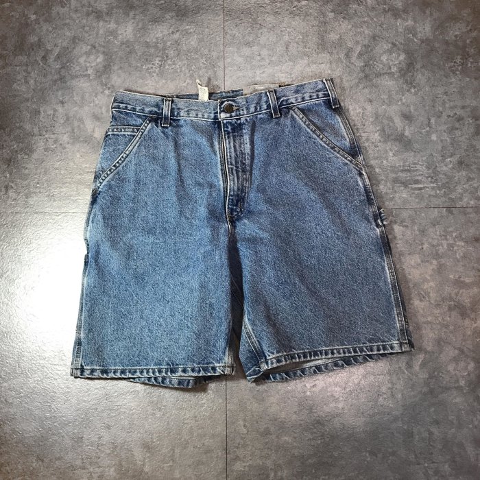 【Faithful】CARHARTT B29 Denim Work Short 短褲 工作短褲 淺藍石洗 皮標 牛仔短褲 (STW)