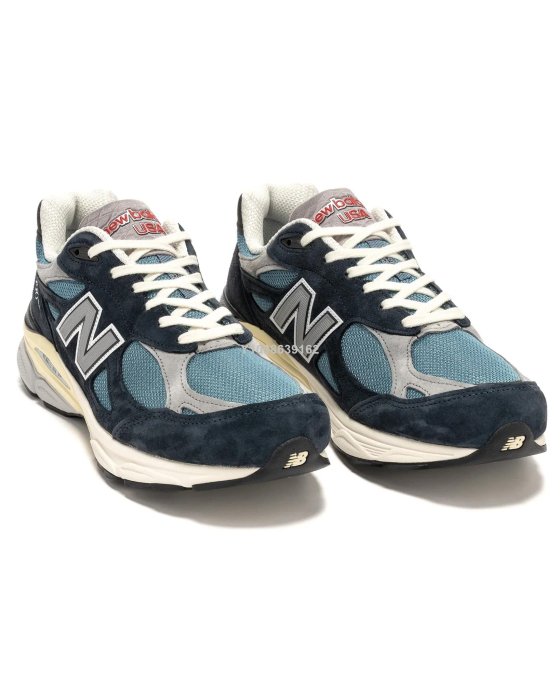 代購】New Balance 990v3 海軍藍經典百搭運動慢跑鞋M990TE3 | Yahoo