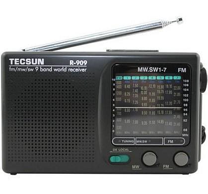 精品Tecsun/德生 R-909收音機老人全波段袖珍式迷你小充電便攜式老年