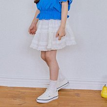 5~13 ♥裙子(WHITE) CCOMMA.J-2 24夏季 CC0240422-007『韓爸有衣正韓國童裝』~預購